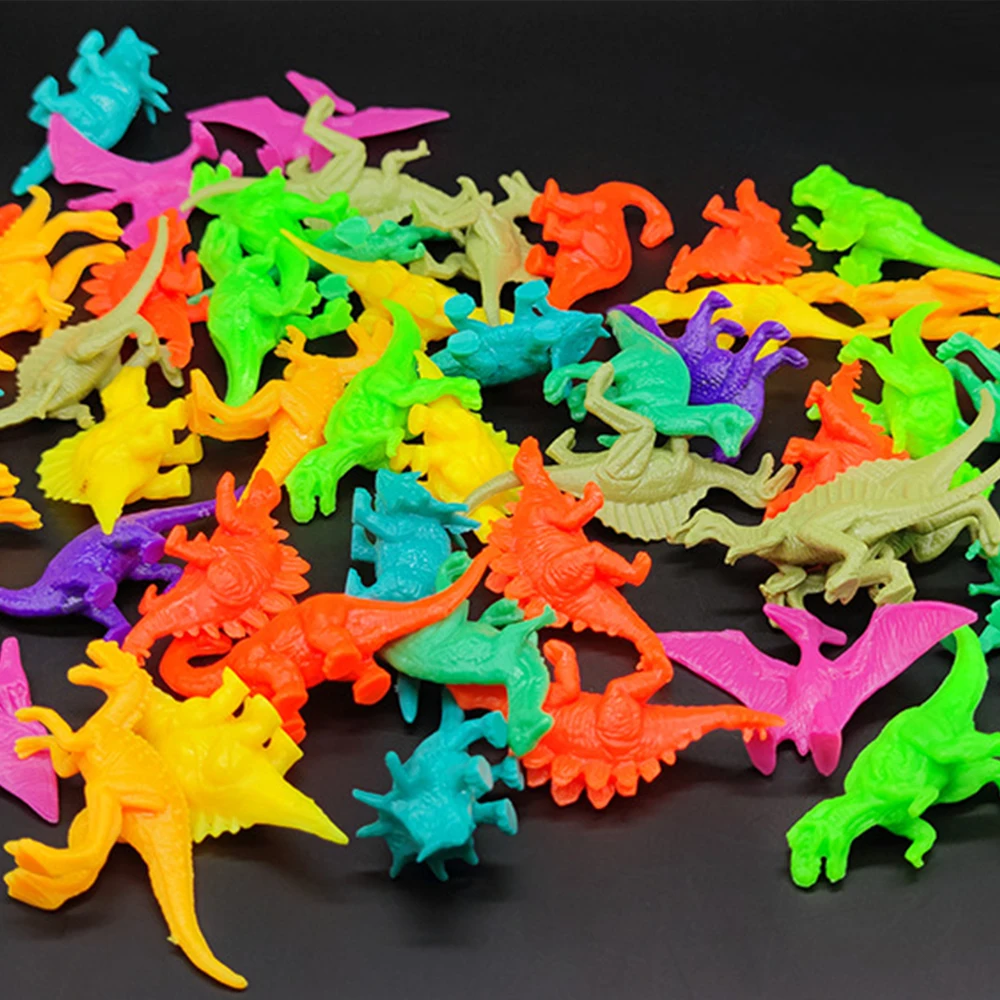 10/20/50Pcs Dinosaur Toys for Kids Realistic Dinosaur Figures Birthday Christmas Gifts Party Favors Random Style