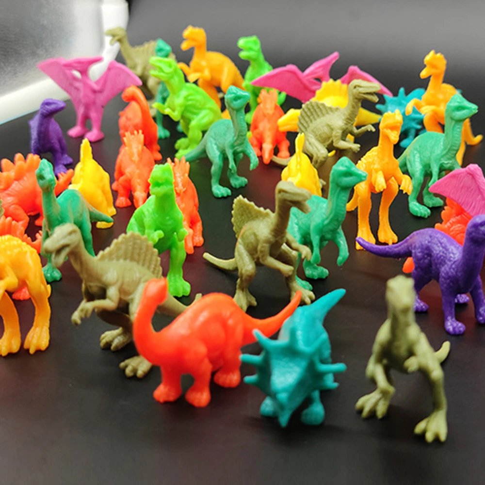 10/20/50Pcs Dinosaur Toys for Kids Realistic Dinosaur Figures Birthday Christmas Gifts Party Favors Random Style