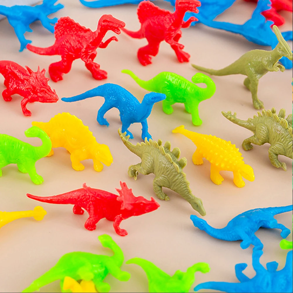 10/20/50Pcs Dinosaur Toys for Kids Realistic Dinosaur Figures Birthday Christmas Gifts Party Favors Random Style
