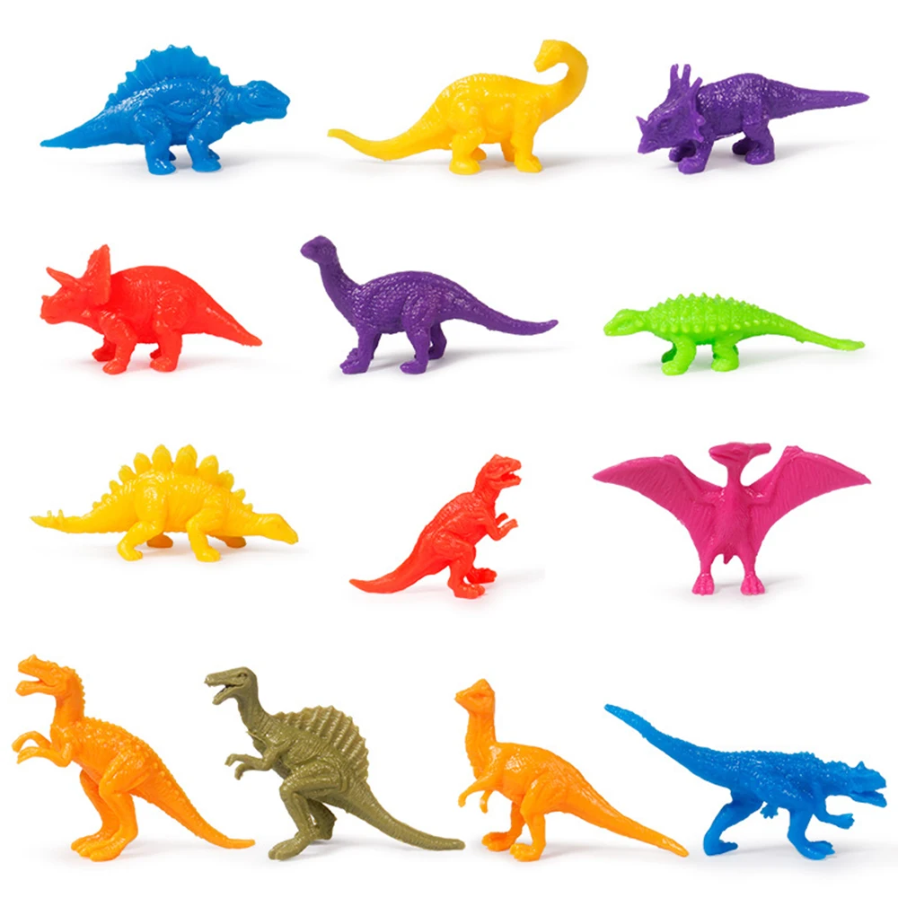 10/20/50Pcs Dinosaur Toys for Kids Realistic Dinosaur Figures Birthday Christmas Gifts Party Favors Random Style