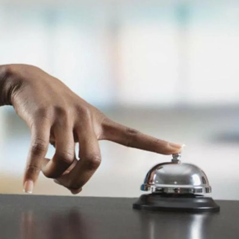 Desk Kitchen Hotel Counter Reception Christmas Craft Bell Restaurant Bar Ringer Call Service Ring Home