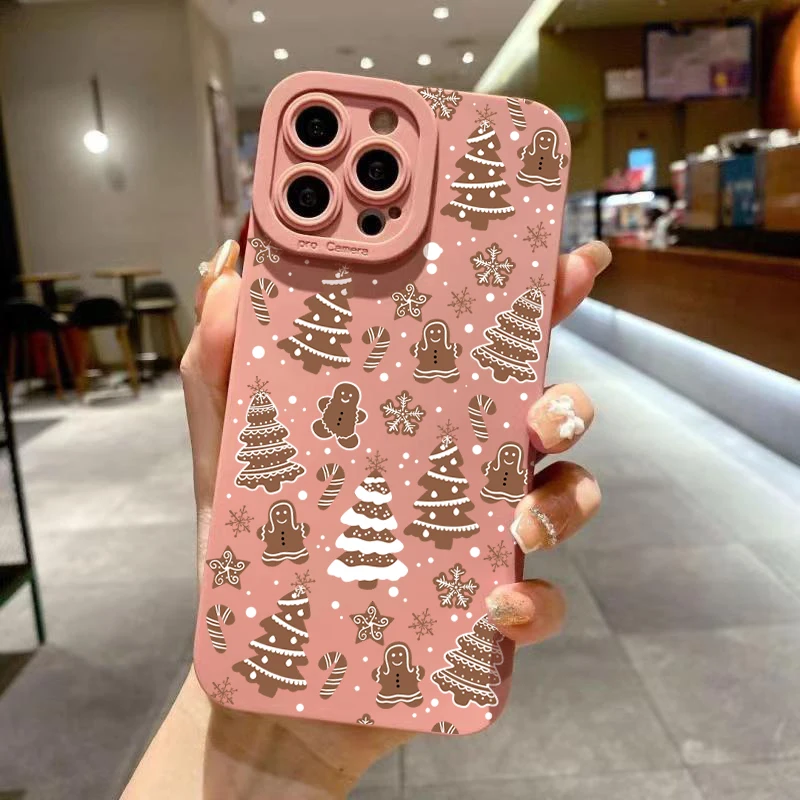 Christmas Tree Graphic Phone Case For Samsung Galaxy S26 S25 S24 S23 Ultra S22 Plus S21 FE A16 A35 A55 A34 A54 A33 A53 A52 Cover