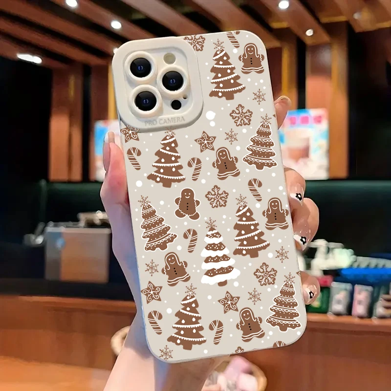 Christmas Tree Graphic Phone Case For Samsung Galaxy S26 S25 S24 S23 Ultra S22 Plus S21 FE A16 A35 A55 A34 A54 A33 A53 A52 Cover