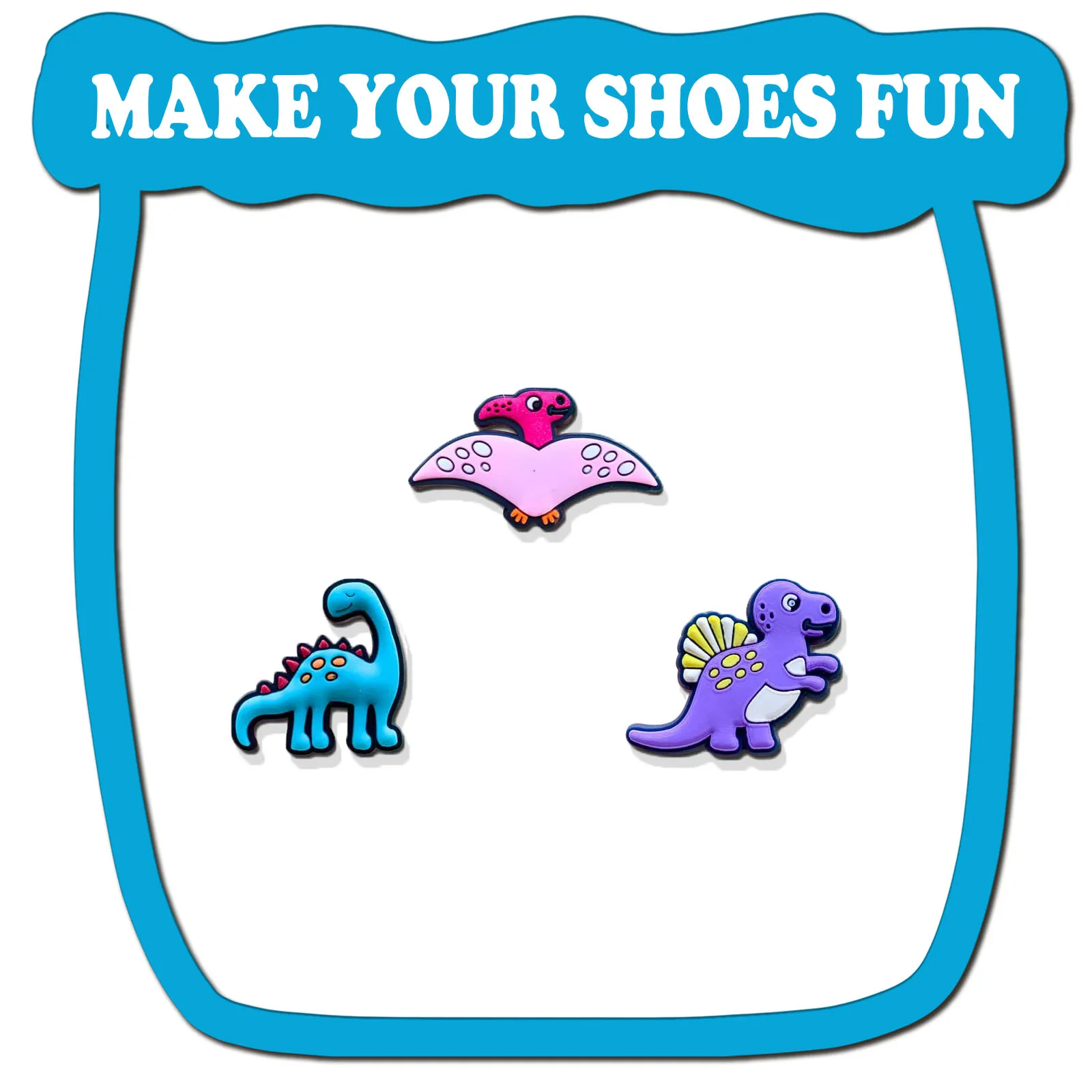 30Pcs Dinosaur Series Shoe Charms For Croc Sandals, PVC Shoe Decorations Accessories For Christmas