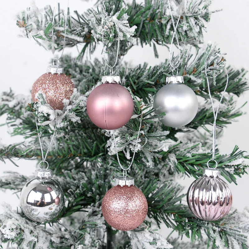 50/100pcs Round Christmas Ball Ornament Caps Gold Silver Removable Metal Hangers Cap Merry Xmas Decor For Home New Year Navidad