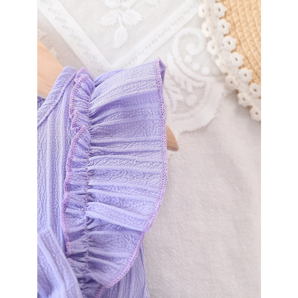 Newborn Baby Girl's Bow Sleeveless Christmas Dress Infant Cute Princess Birthday Party Dresses Toddler Clothing for 0-24 Months