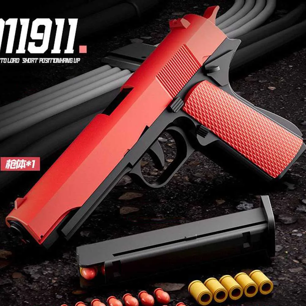 Fidget Toys Stress Shot Toy Gun Fun Interactive Plaything For Kids Toy Pistol Look Real Hand Gun Christmas Gift