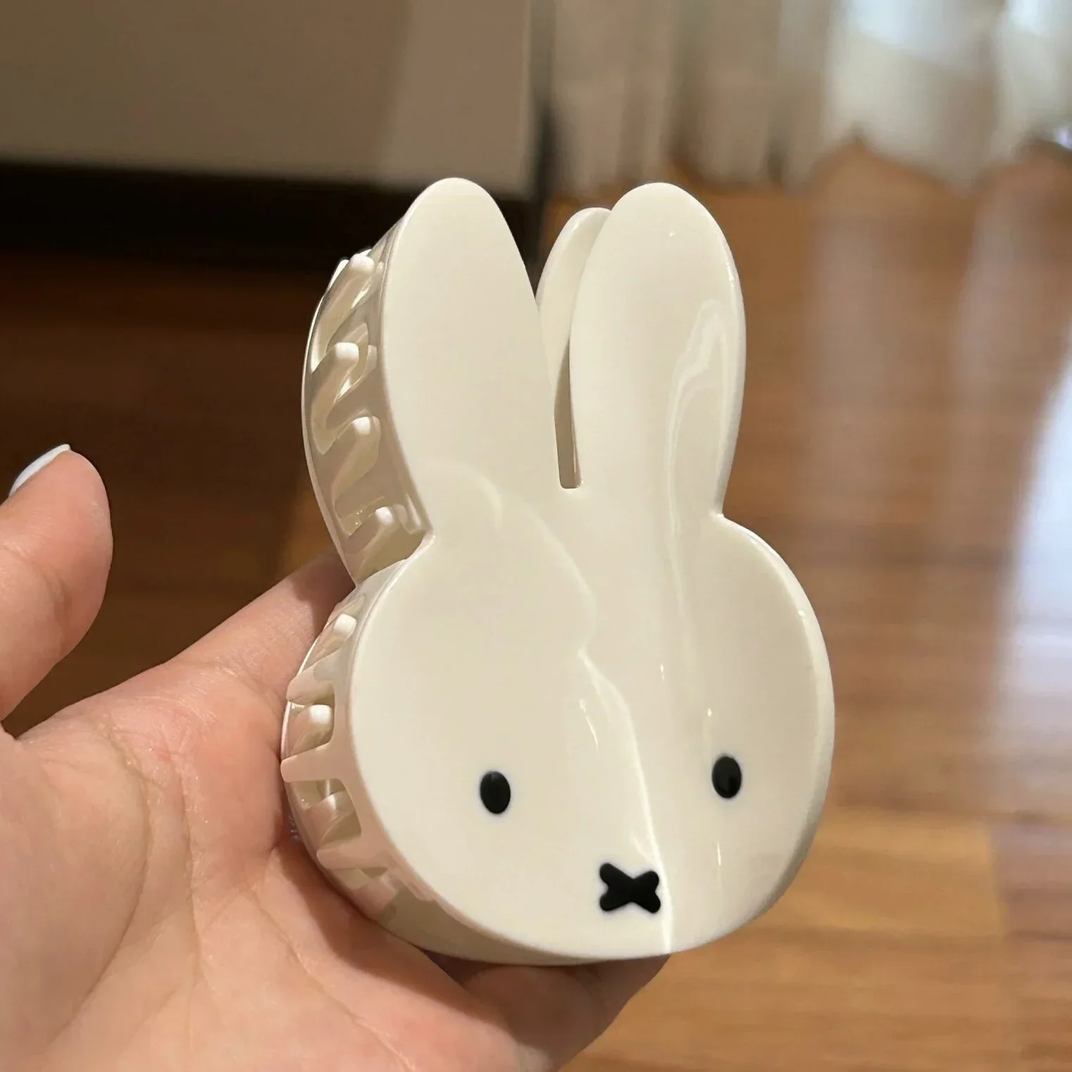 Kawaii Miffy Sweet Hair Clip Cartoon Back of The Head Clip Sweet Girl Girl Heart Bangs Clip Girl Birthday Christmas Gift