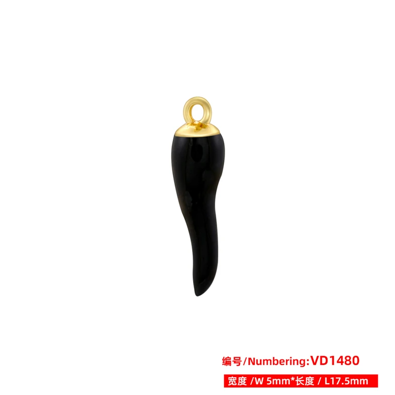 2Pcs/lot,Fashion Brass 18K Gold Plated Christmas Charm Cherry Strawberry Sweet Cute Jewellery for DIY Bracelet Necklace:VD1634