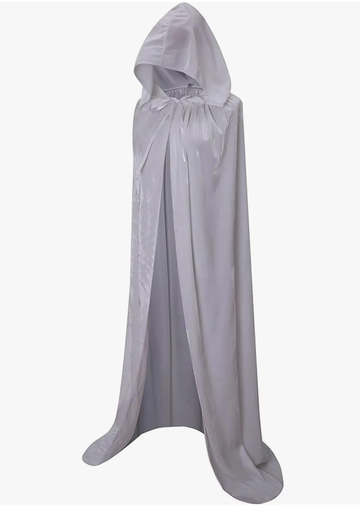 Christmas Pleuche Velvet Cloak Cape Hooded Medieval Costume Witch Wicca Vampire Halloween Christmas Cosplay Costume Cape