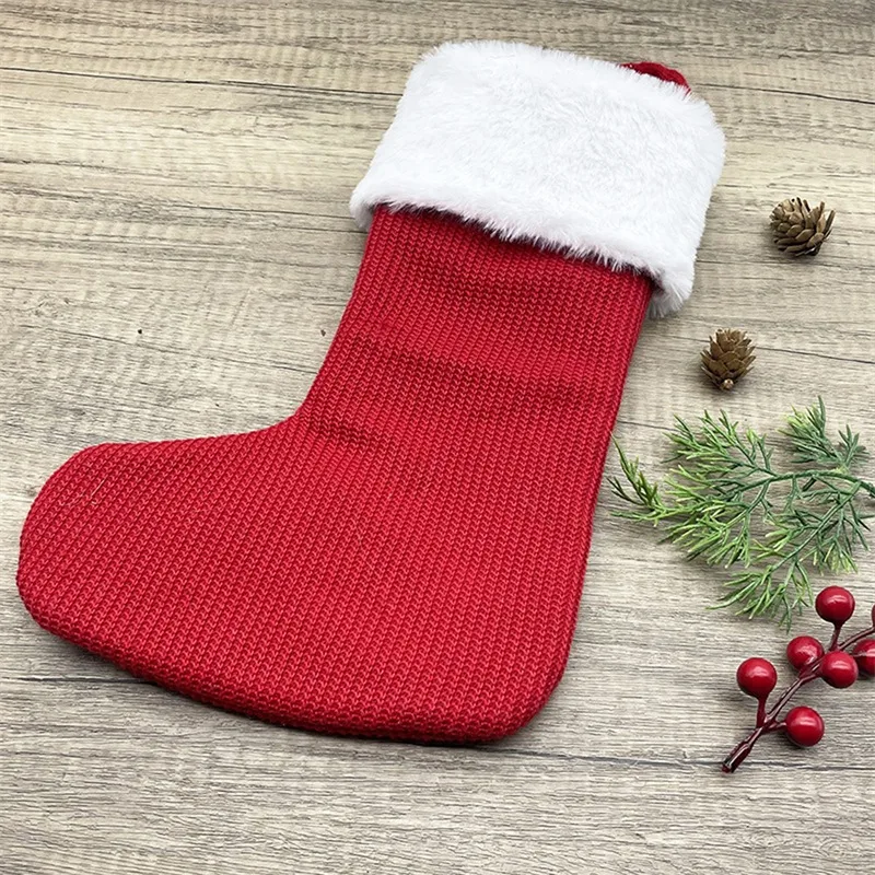 Christmas Alphabet Knitting Socks Christmas Tree Ornaments Christmas Decorations For Home 2024 Navidad Noel 2025Xmas Gift