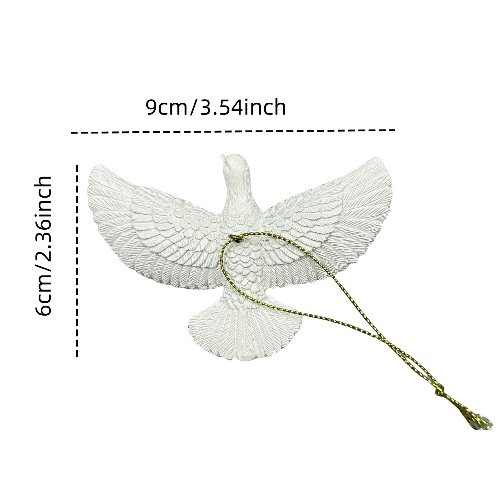 Style Friendship Doves - Home Alone 2 Resin Christmas Ornament  Doves Christmas Tree Ornaments- Best Gift for Someone Special