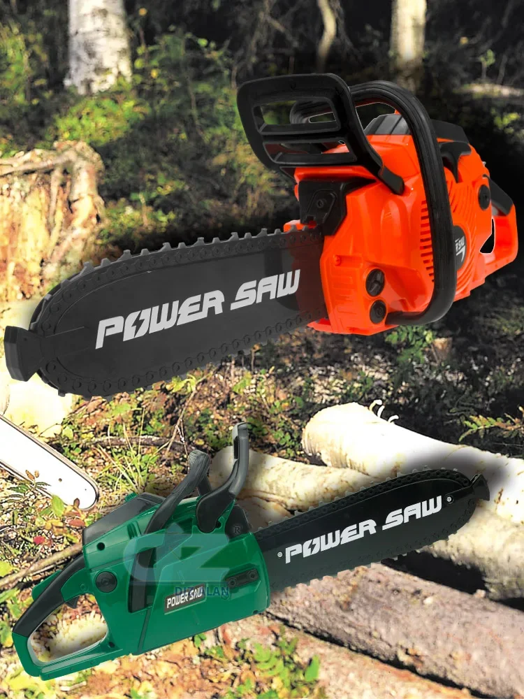 Electric Power Chainsaws Kids Toys Tools Realistic Sound Children Halloween Christmas Gift for Boys Pretend Play Plastic Toy