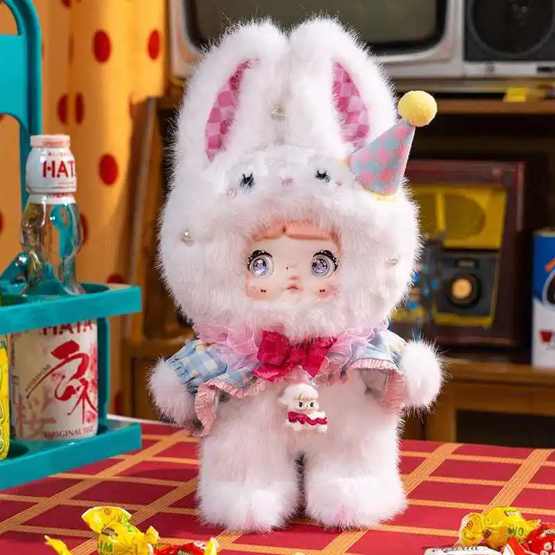 Nommi About The Childhood Series Plush Blind Box Ornament Bag Keychain Pendant Girl Birthday Party Christmas Gift
