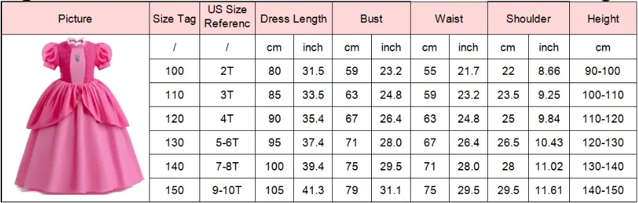 Cinderella Anna Elsa Costume Children Princess Dress for Girls Kids Cosplay Snow White Christmas Carnival Party Disguise Outfit