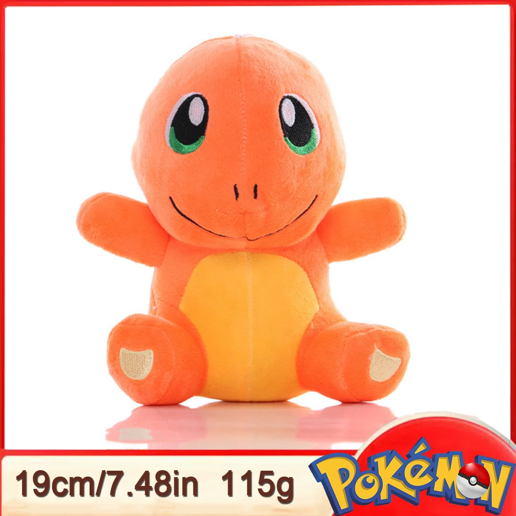 15-25CM Pokémon Plush Toy Pikachue Gengar Raichu Squirtle Eevee Charmander Bulbasaur Mewtwo Children's Birthday Christmas Gifts
