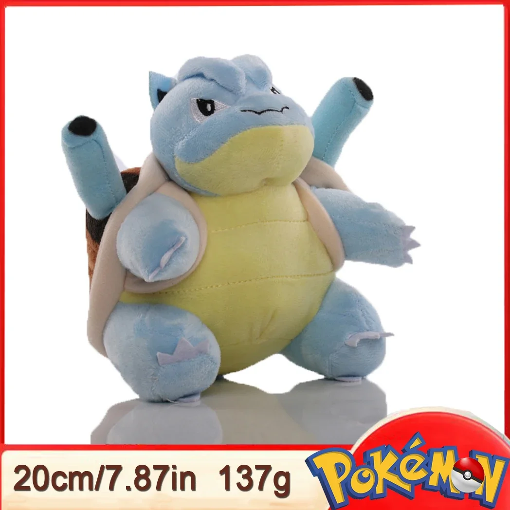 15-25CM Pokémon Plush Toy Pikachue Gengar Raichu Squirtle Eevee Charmander Bulbasaur Mewtwo Children's Birthday Christmas Gifts