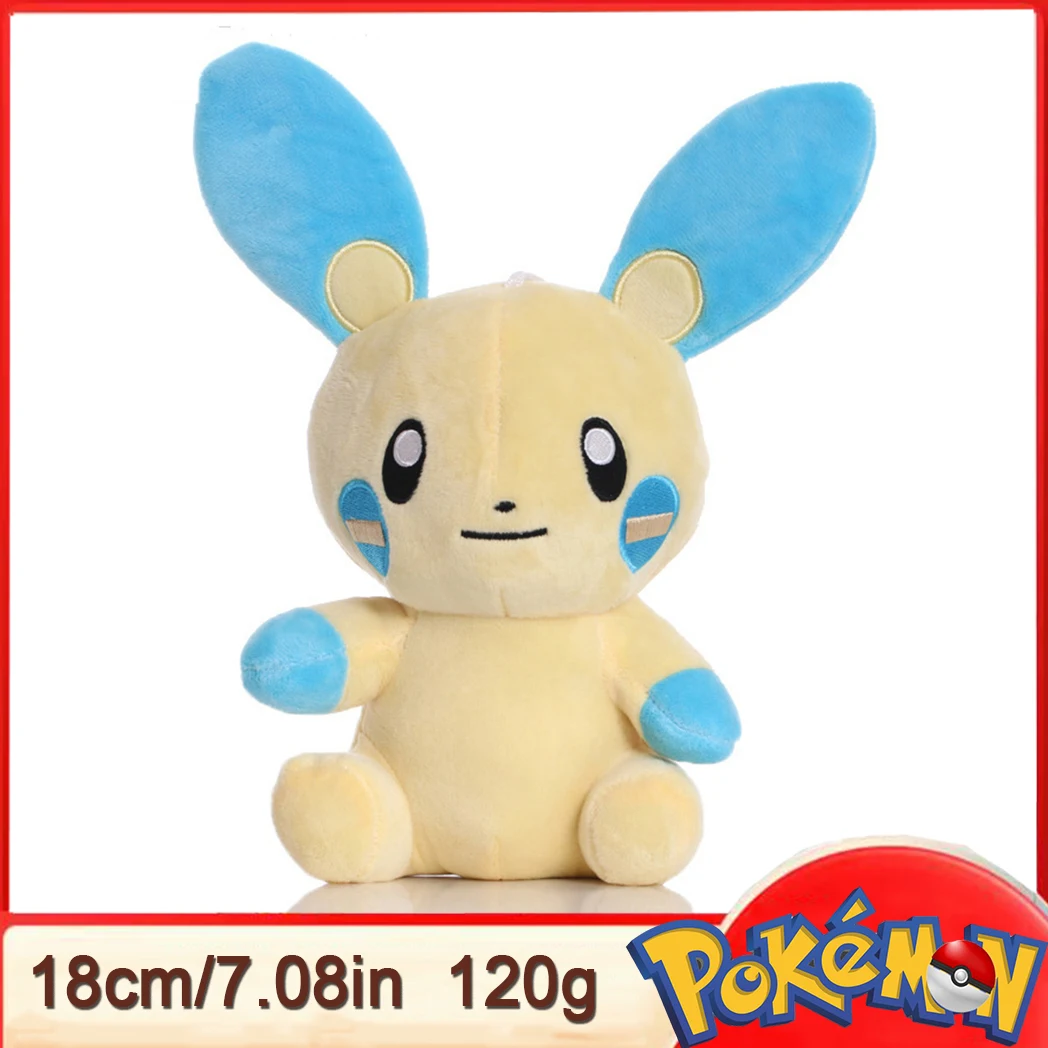 15-25CM Pokémon Plush Toy Pikachue Gengar Raichu Squirtle Eevee Charmander Bulbasaur Mewtwo Children's Birthday Christmas Gifts