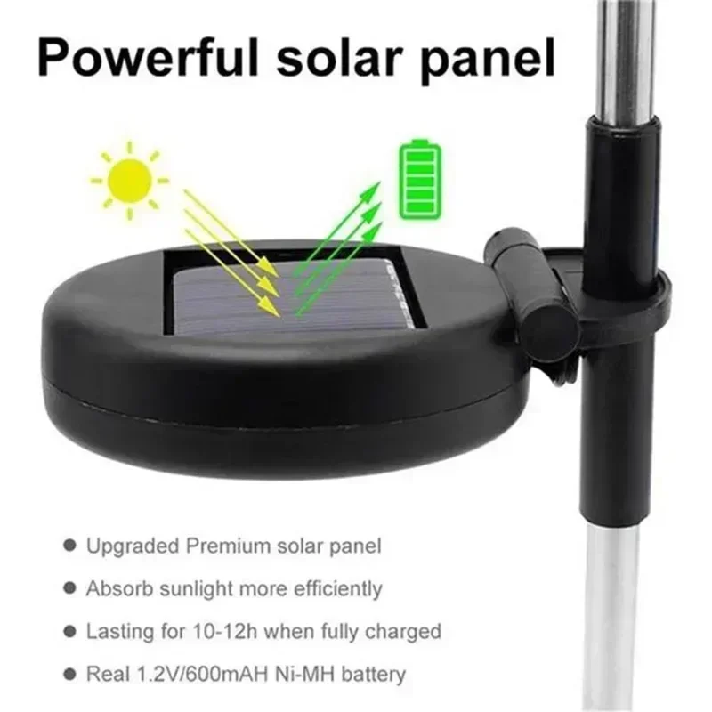 Solar Firework Fairy Lights 60 LED Outdoor Garden Decoration 8 Flashing Modes Lawn Pathway Lights Patio Party Christmas Wedding