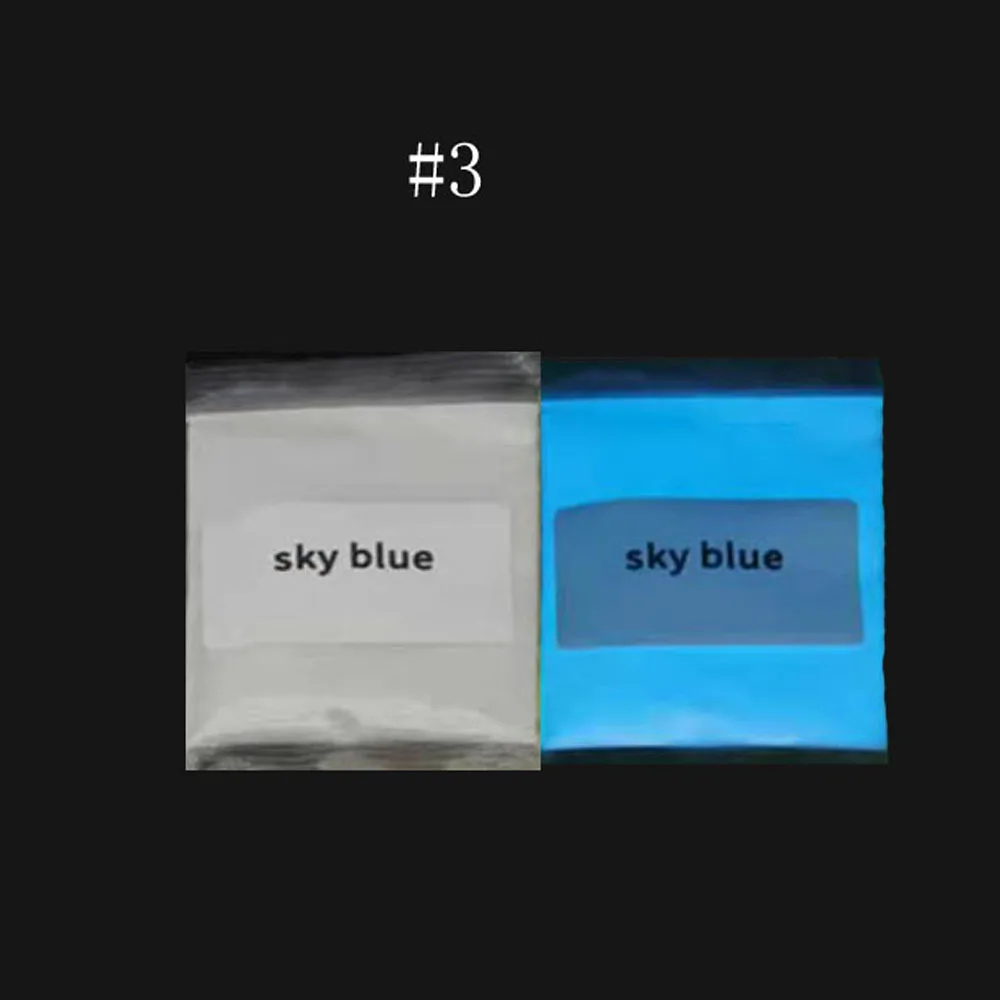 50g Christmas Luminous Phosphor Nail Powder Green/Blue/Red Glow In Dark Pigment 12-Cols Face/Body/ Party Cosmtic Powder