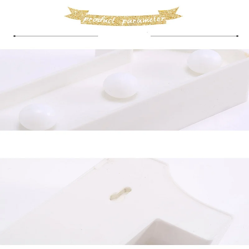 Alphabet Letter LED Lights Luminous Number Lamp Decor Battery Night Light for Home Wedding Birthday Christmas Party Decoration