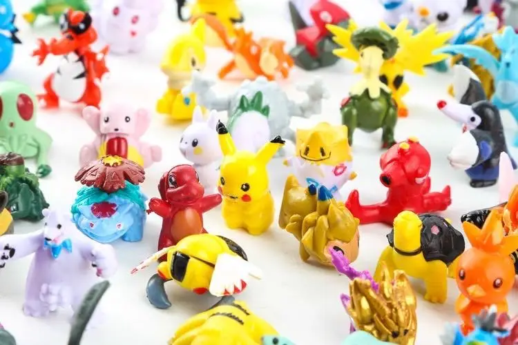 144pcs Action Figure Toys Mini Figures Model Toy Anime Doll Birthday Christmas Gifts