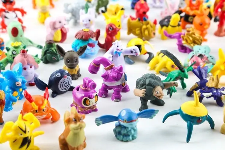 144pcs Action Figure Toys Mini Figures Model Toy Anime Doll Birthday Christmas Gifts