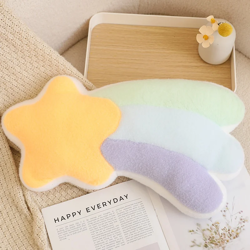 Love Moon Flower Rainbow Star Plush Pillows Lovely Soft Stuffed Cartoon Homedecor Cushion For Birthday Christmas Gift