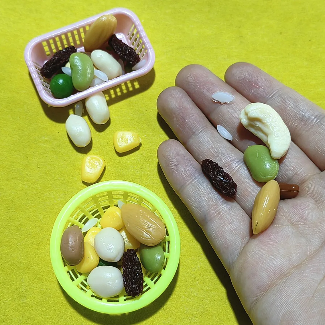 20g Simulation Whole Grain Decoration Food Toys Accessories Fake Corn Miniature Decoration Christmas Ornaments