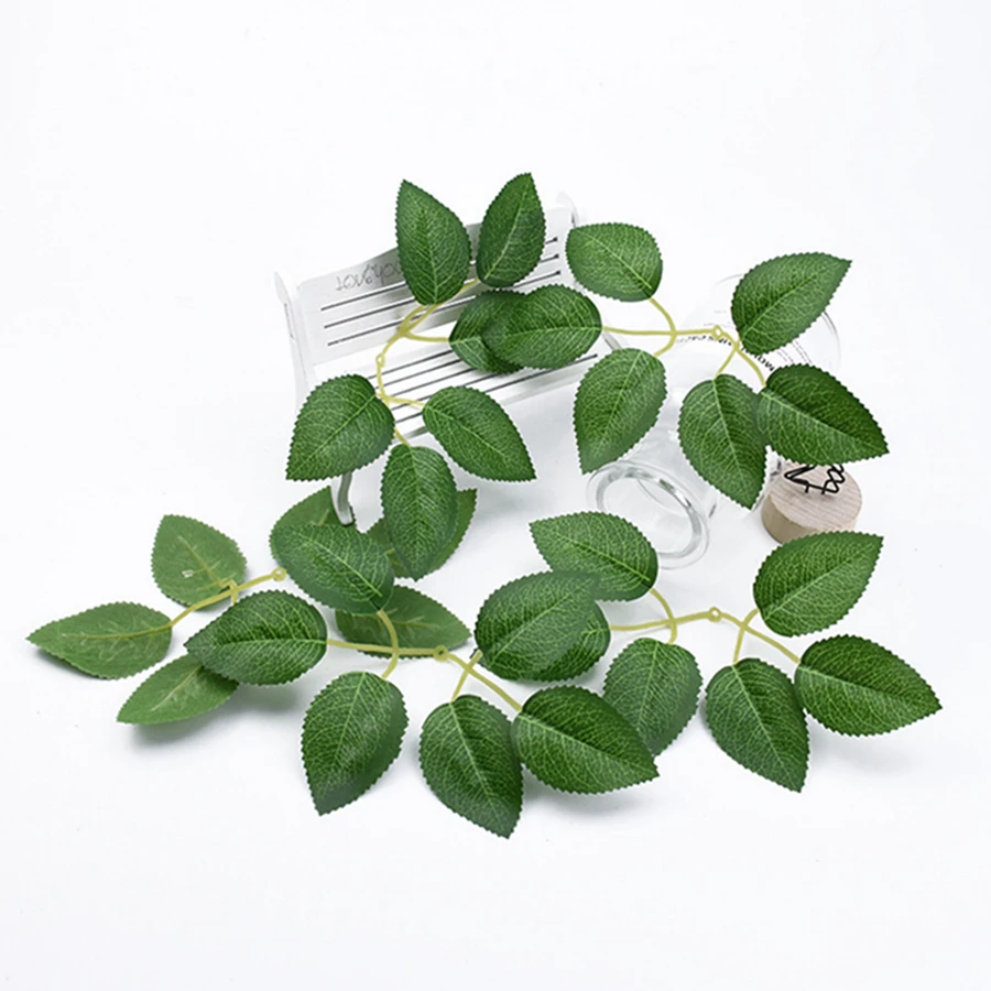 50Pcs Silk Rose Leaves Christmas Decorations Home Diy Gifts Candy Box Wedding Decorative Flowers Wall Wreaths Artificial Plants