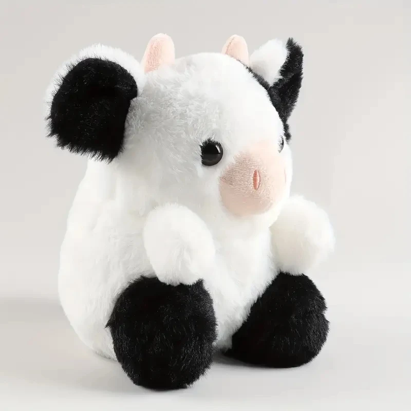 Adorable 7.87in Colorful Strawberry Dairy Cow Plush Toy - Perfect Birthday Christmas Gift for Kids & Room Decor!
