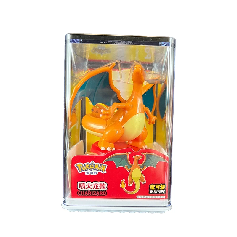 Authentic Pokémon GENGAR CHARIZARD Handmade Pikachu MEWTWO SLOWPOKE Cartoon Doll Desktop Ornament Children's Toys Christmas Gift