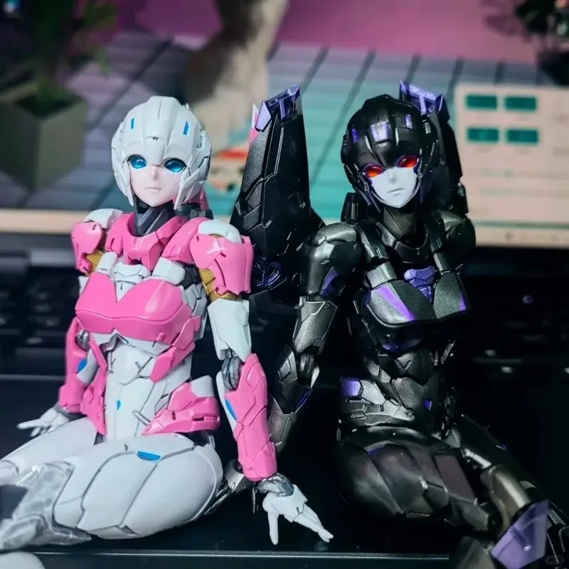 2025 New Arrival Md002 Furai Figure Arcee Anime Model Autobot Cee Action Rooms Decoration Collecte Toys Christmas Birthday Gifts