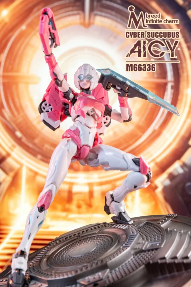 2025 New Arrival Md002 Furai Figure Arcee Anime Model Autobot Cee Action Rooms Decoration Collecte Toys Christmas Birthday Gifts