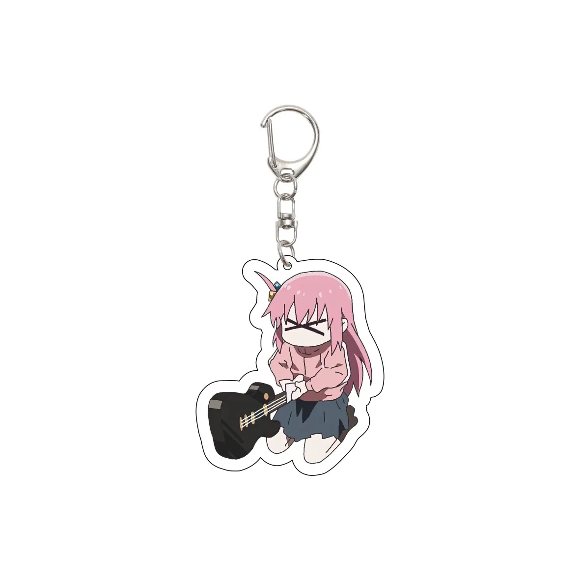 Gifts/55MM Anime BOCCHI THE ROCK Keychain Gotoh Hitori/Ijichi Nijika/Yamada Ryo/Kita Ikuyo Key Chain Christmas Gifts
