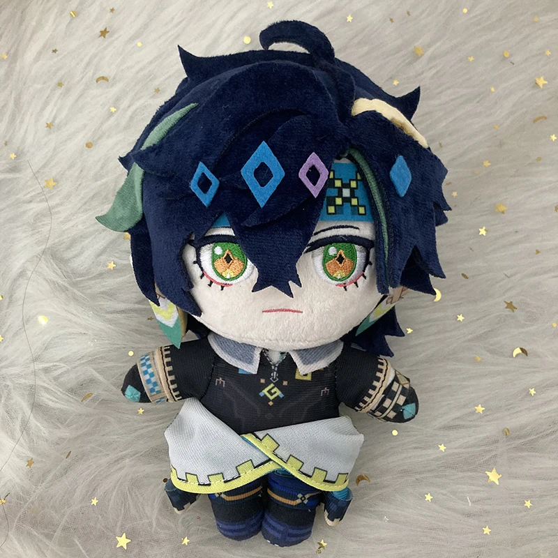 20cm Genshin Impact Kinich Plush Doll Pillows Cosplay Cartoon Props Accessories Adult Children Christmas Gifts