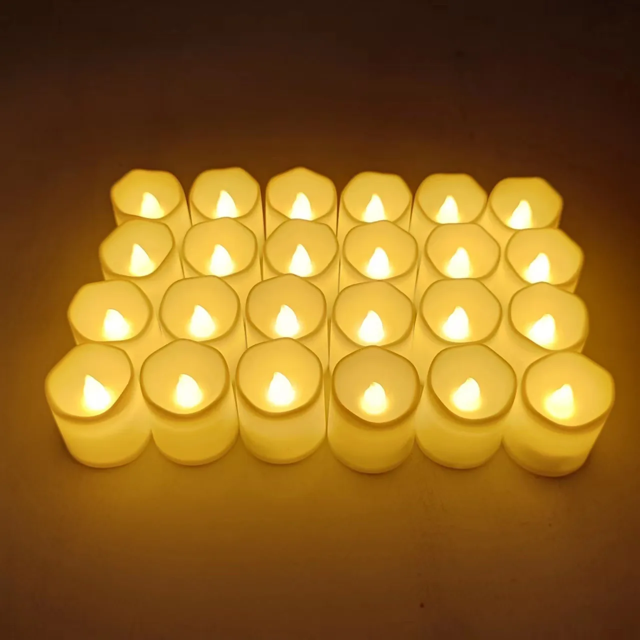 Flameless LED Candle Lights Creative Wishing Led Tea Lamp Warm White Halloween Wedding Christmas Decoration Candle Light