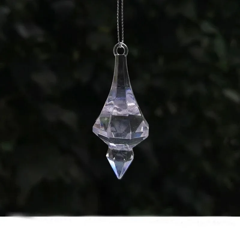 10Pcs Sparkling Snowflake Christmas Tree Hanging Pendant Decor Home Room Decoration Xmas Navidad DIY New Year Gift Wedding Decor
