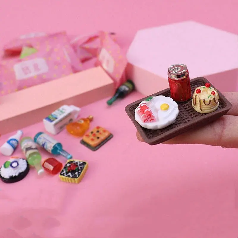 Adorable Miniature Food Beverage Items Candy Bag Mock Ups Party Favors Surprise Gifts Christmas Piñata Stuffer Animal Props