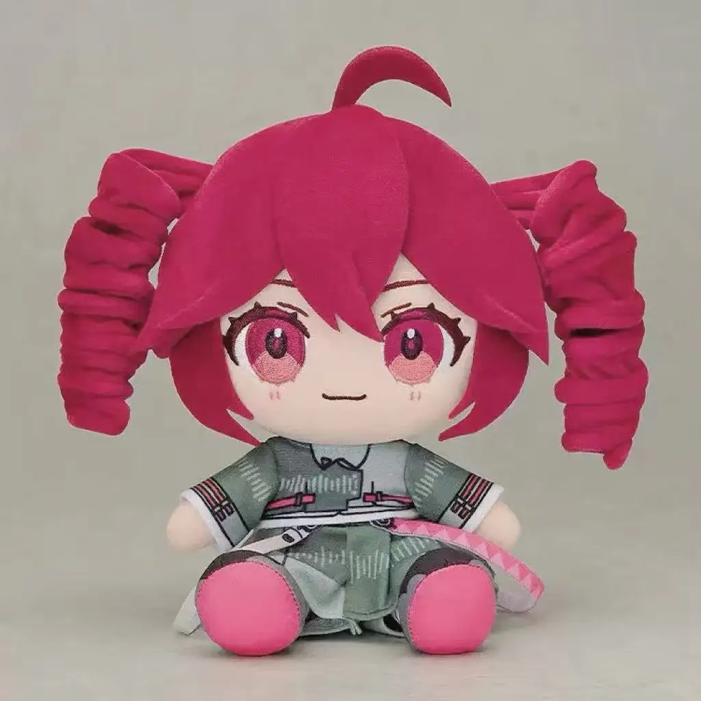 Kasane Teto Plush Toy Soft Doll Stuffed Plushies Figure Anime Cosplay Cartoon Birthday Present Christmas Gift for Fans