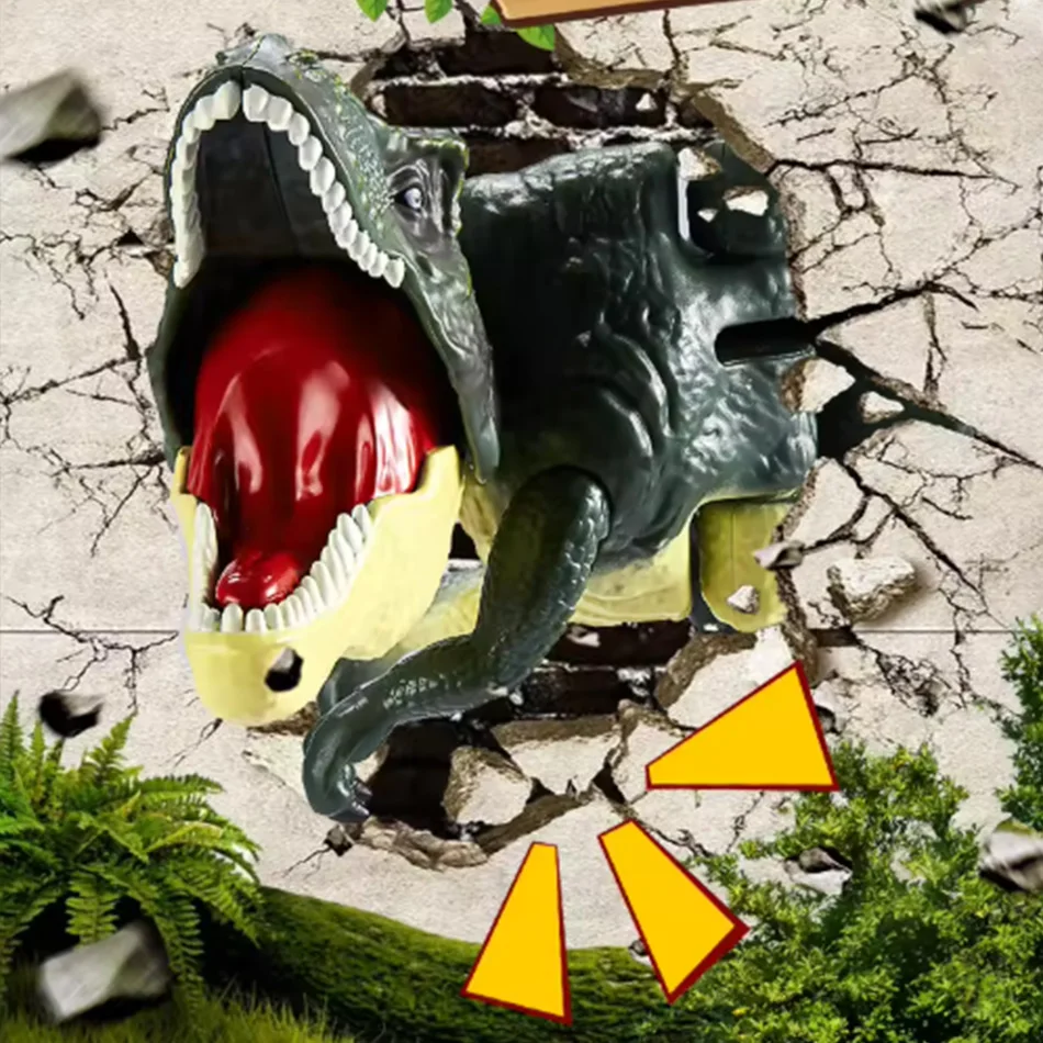 Children Decompression Dinosaur Zazaza Toy Creative Battery-free Telescopic Spring Swing Fidget Toys Christmas Gifts for Kids