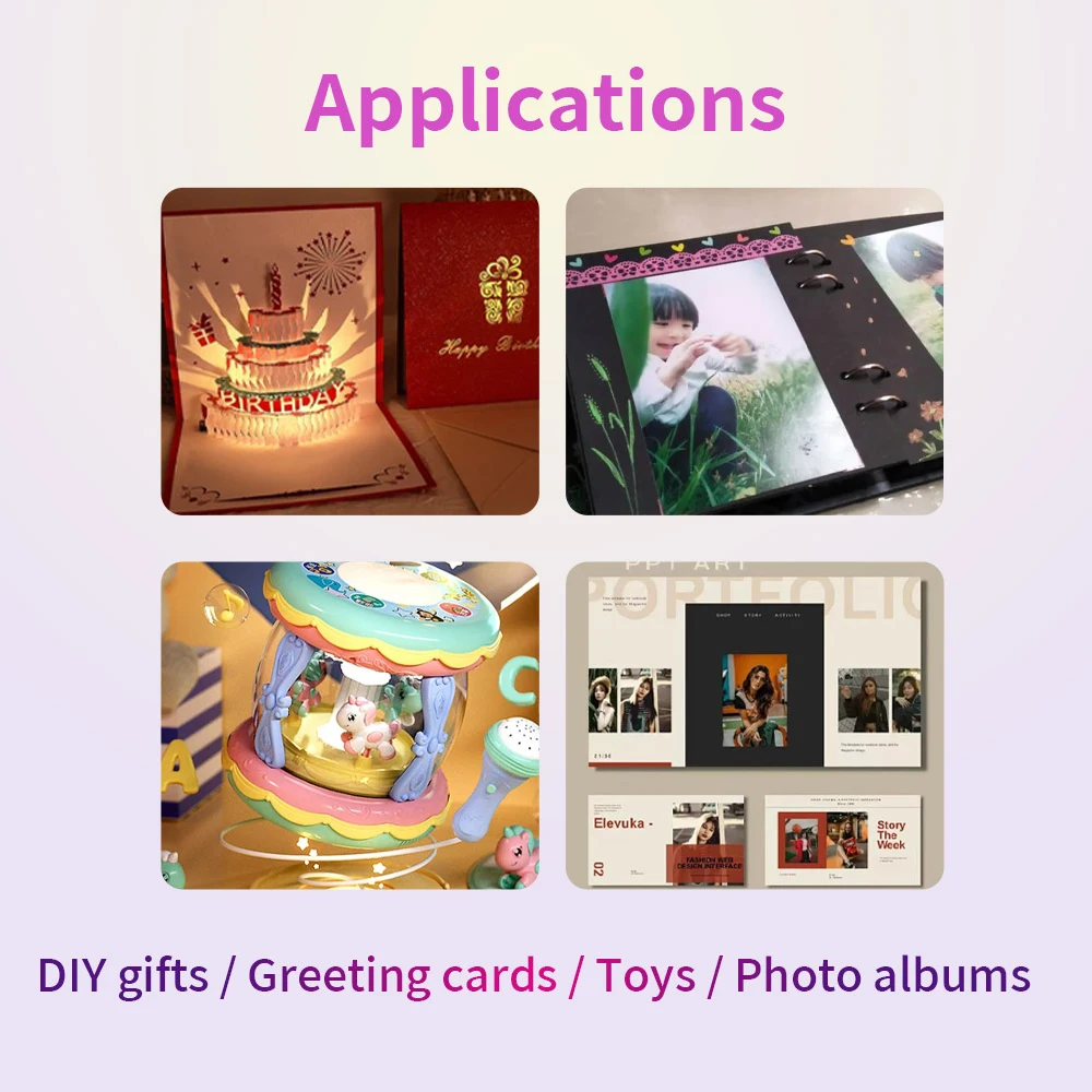 GC03 Recording Card Voice Recording Board Movement Creative Gift Box Christmas Birthday Card MP3Voice Module TYPE-C with Speaker