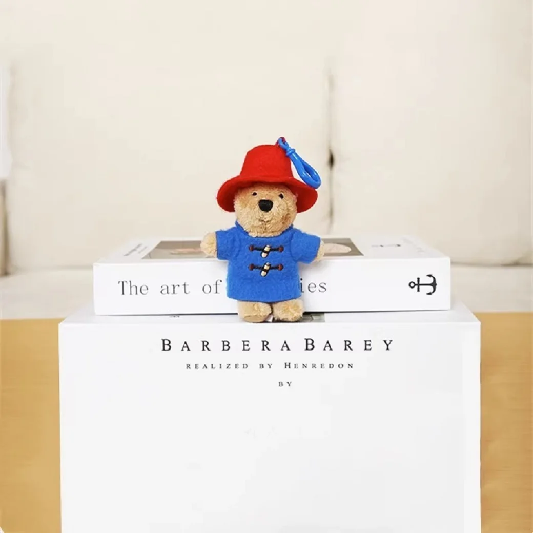 10CM Kawaii Paddington Bear Plush Dolls High-Quality Stuffed Toys Soft Children's Gift for Birthday Or Christmas