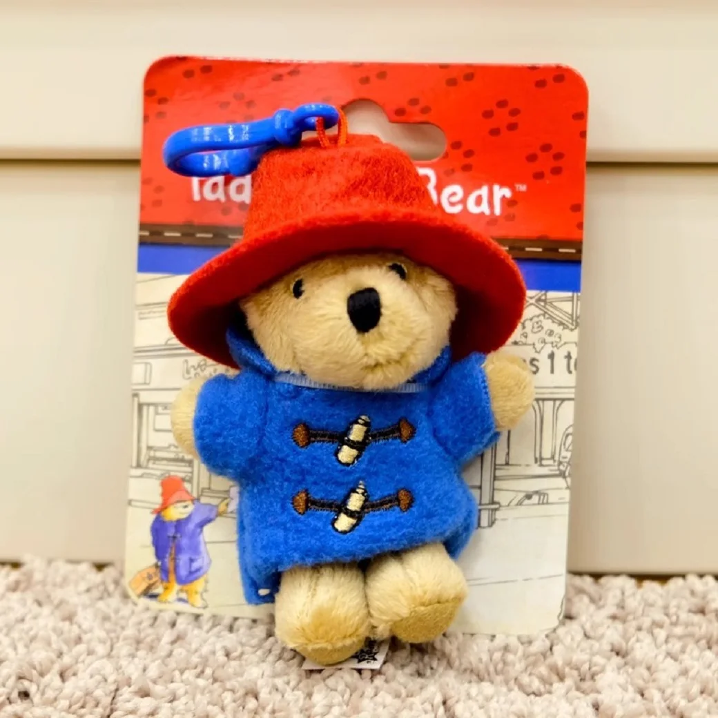 10CM Kawaii Paddington Bear Plush Dolls High-Quality Stuffed Toys Soft Children's Gift for Birthday Or Christmas