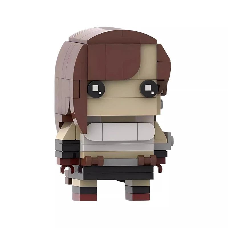 Bricklink MOC Game Fantasyed Action Figures Zack Fair Tifa Aerith Cloud Mog Bricks Sets Building Blocks Kid Toys Christmas Gift