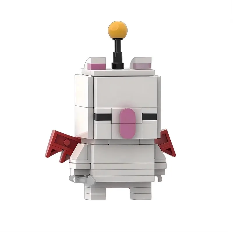 Bricklink MOC Game Fantasyed Action Figures Zack Fair Tifa Aerith Cloud Mog Bricks Sets Building Blocks Kid Toys Christmas Gift