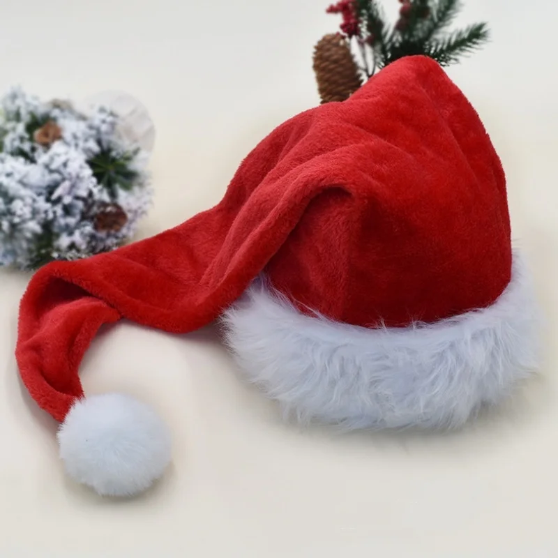 Extended Super Long Christmas Santa Hat Children Adults Christmas Xmas Cap Gifts New Year Festival Holiday Party Supplies Props