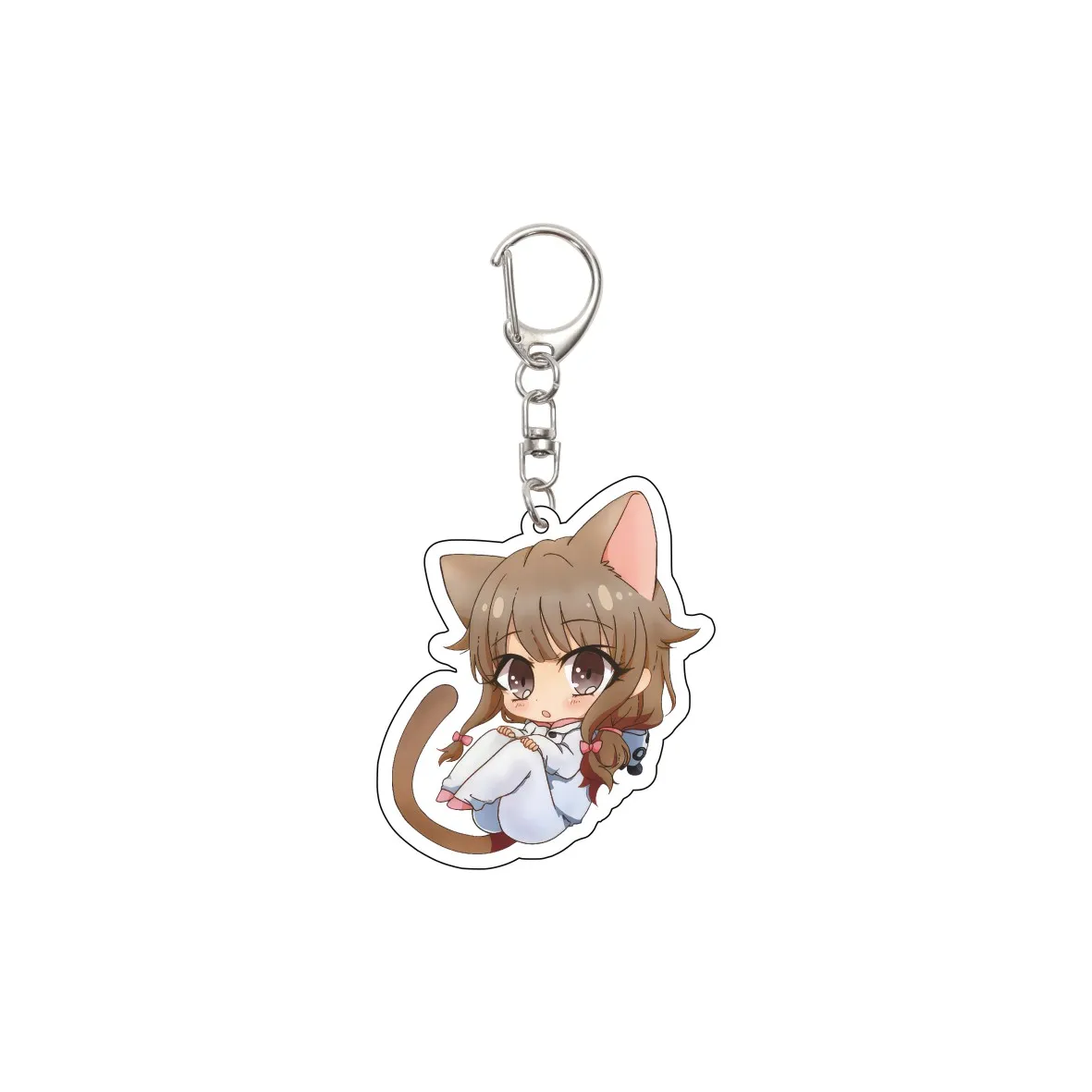 Gifts/55MM Anime ‌Rascal Does Not Dream of Bunny Girl Senpai‌  Keychain  Sakurajima Mai/ Koga Tomoe Key Chain Christmas Gifts