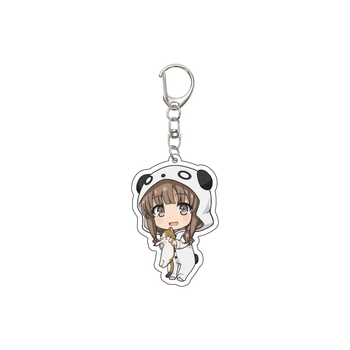 Gifts/55MM Anime ‌Rascal Does Not Dream of Bunny Girl Senpai‌  Keychain  Sakurajima Mai/ Koga Tomoe Key Chain Christmas Gifts