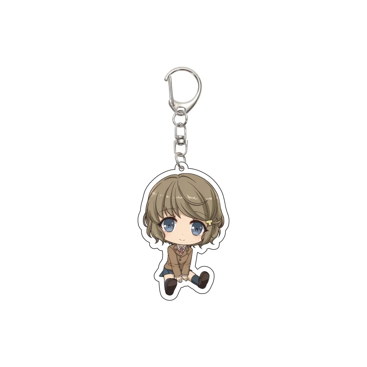 Gifts/55MM Anime ‌Rascal Does Not Dream of Bunny Girl Senpai‌  Keychain  Sakurajima Mai/ Koga Tomoe Key Chain Christmas Gifts